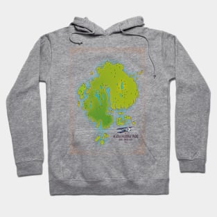 Acadia national park Map Hoodie